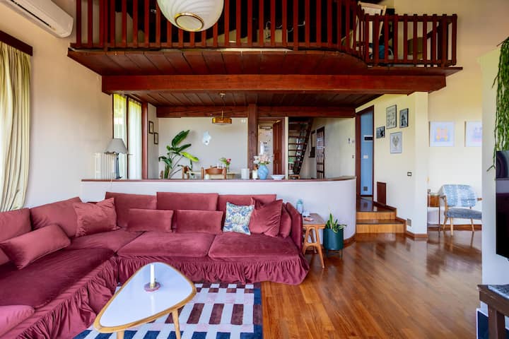 Groovy House | Vintage Soul, Lake Views & Nature - Luino