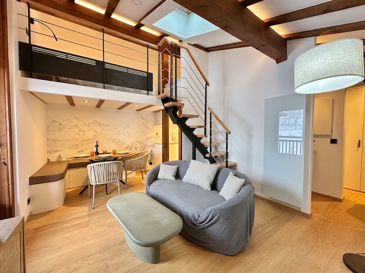Chaleureux T2 De 40m² - Megève