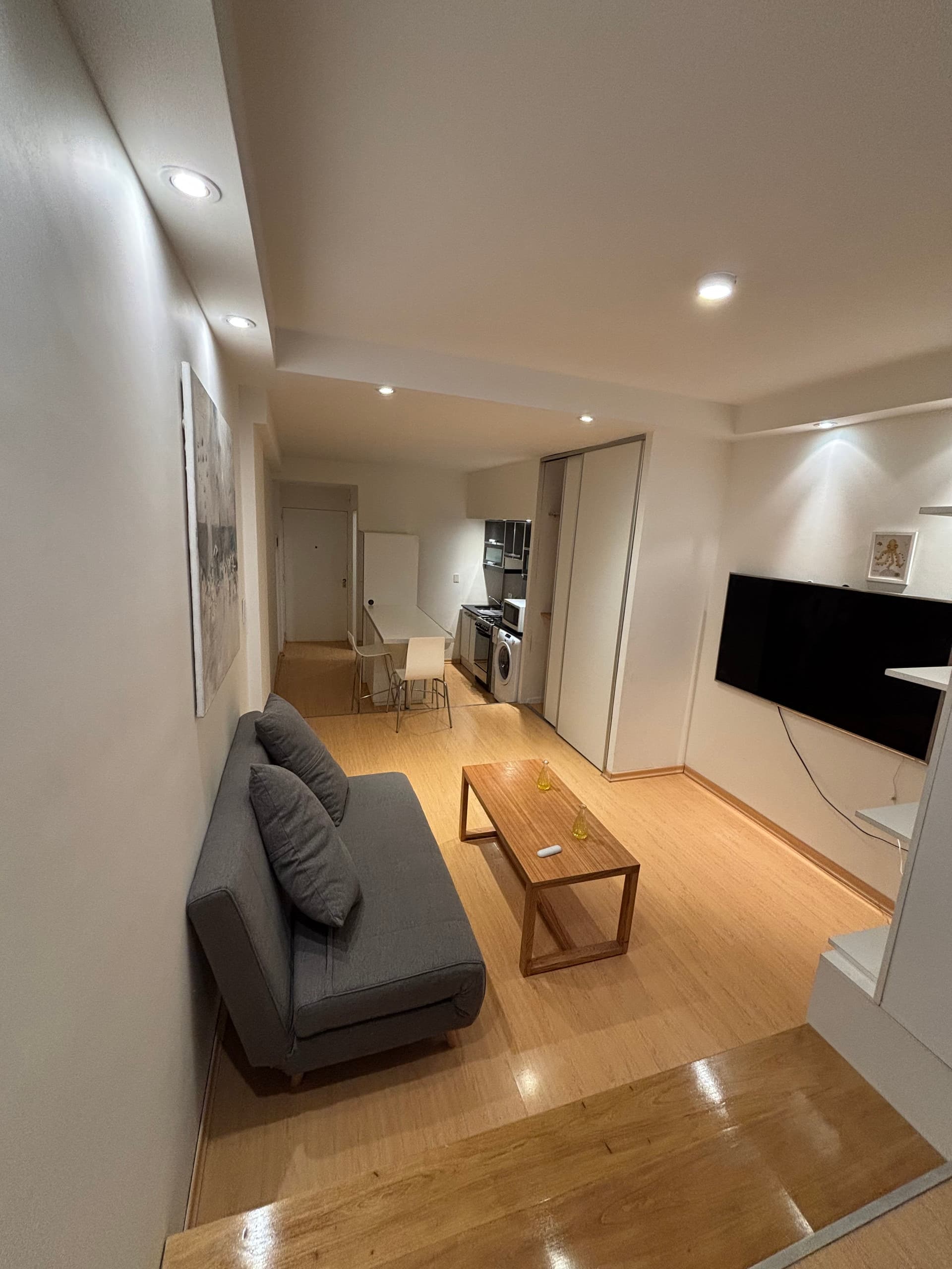 1 quarto com varanda, Palermo Las Cañitas