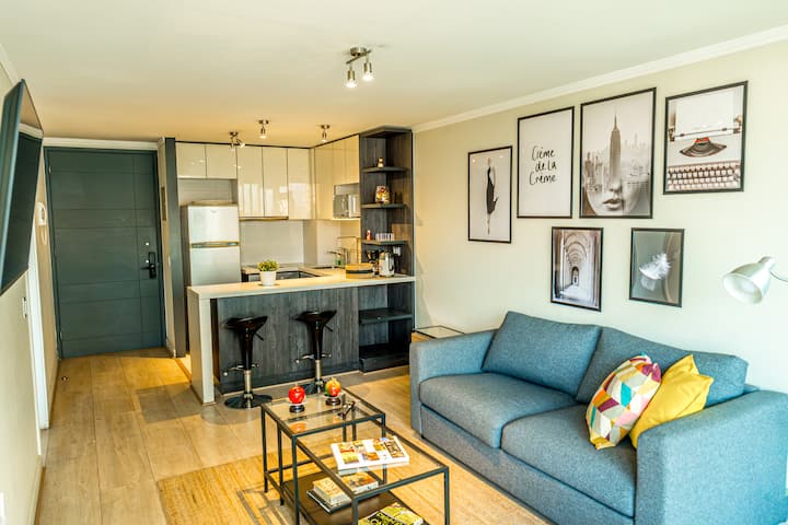 Hermoso Departamento A Pasos Del Parque Arauco - Las Condes