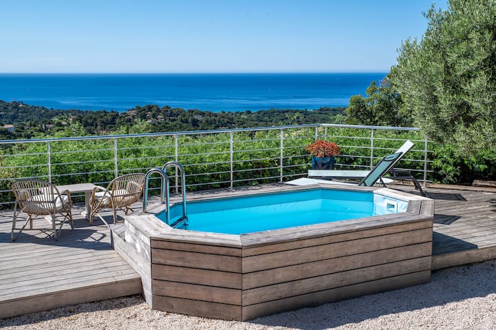 Villa Avec Piscine Et Vue Mer Panoramique - La Croix-Valmer