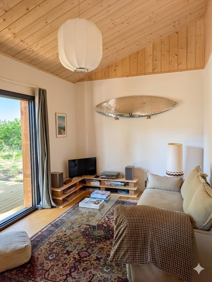 Charmante Maison En Bois Au Cœur De Léon - Messanges