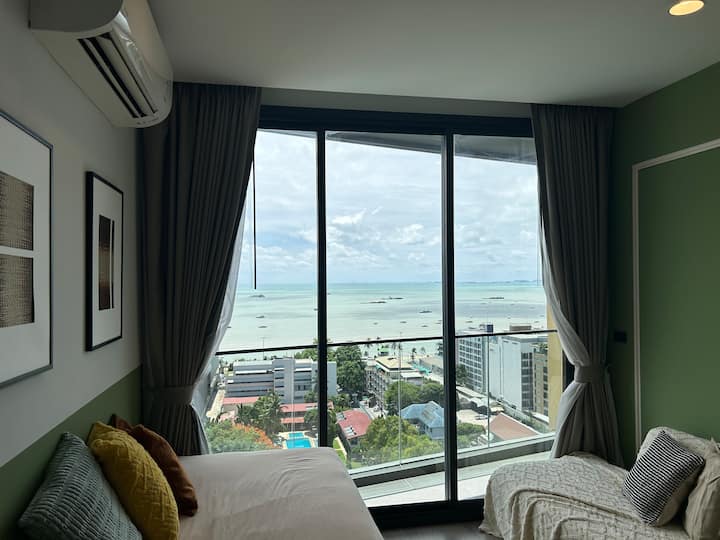 Sage Skyline 2br Retreat | Panoramic Seaview - Thailand