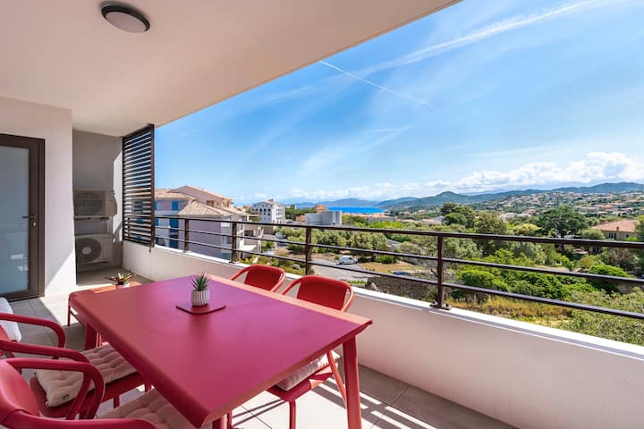 Nepita Dolce Vita - Terrasse Vue Mer Et Montagne - L'Île-Rousse