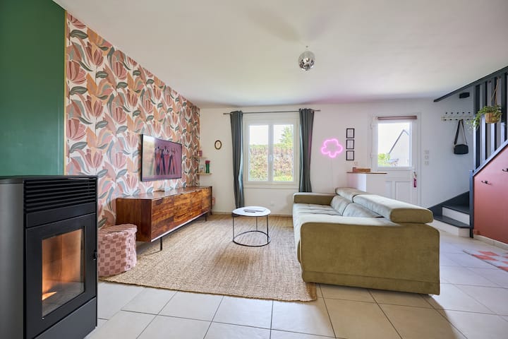 Cénaelle - Jolie Maison Familiale Proche De Caen - Ouistreham