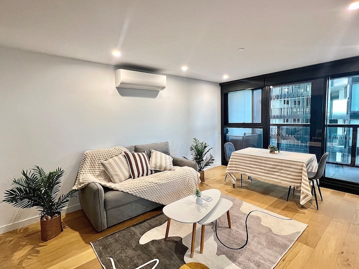 Modern 2br+sofa Bed Apartment In Heart Of Box Hill - 白馬市