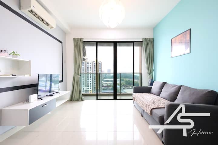 Amerin Mall Balakong 2-4pax 2bedroom Wi-fi Am16 - Cheras