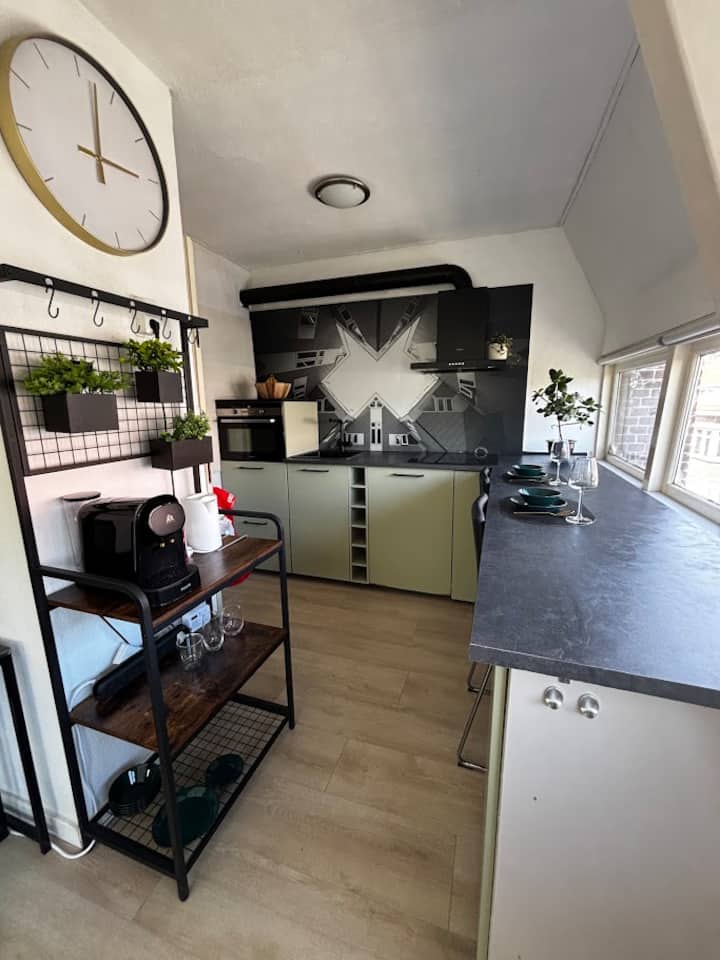 Rustige Studio Op Top Locatie (+Fietsen) - ロッテルダム