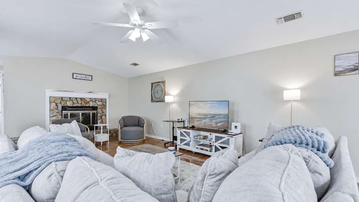 ‼️Fwb Game House - Arcade, Fenced Yard, Patio - Fort Walton Beach, FL