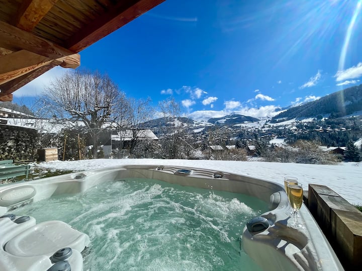 Appart Chalet | Jacuzzi & Jardin | Vue Mont Blanc - Crest-Voland