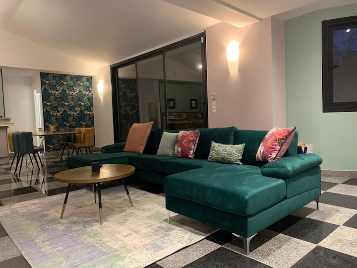 Maison Contemporaine Avec Jardin Tropical - Ermont
