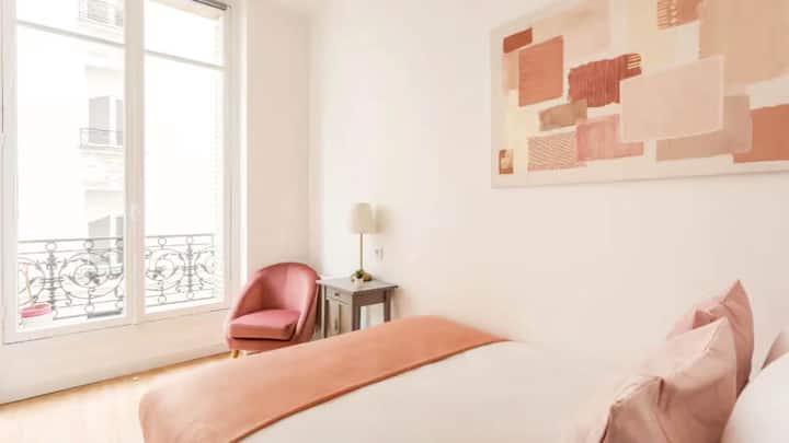 Merveil Paris‑ის რომანტიკული საძინებელი