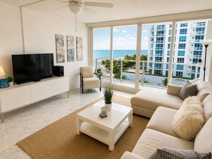 Amazing Beachfront 2br 2 Ba | Ocean View Balcony - Aventura, FL