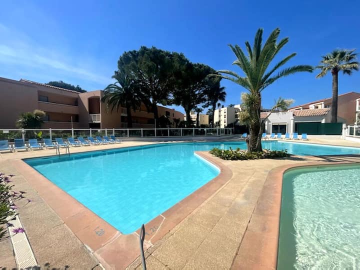 2 Pièces - Piscines - Tennis Golfe Juan - Golfe-Juan