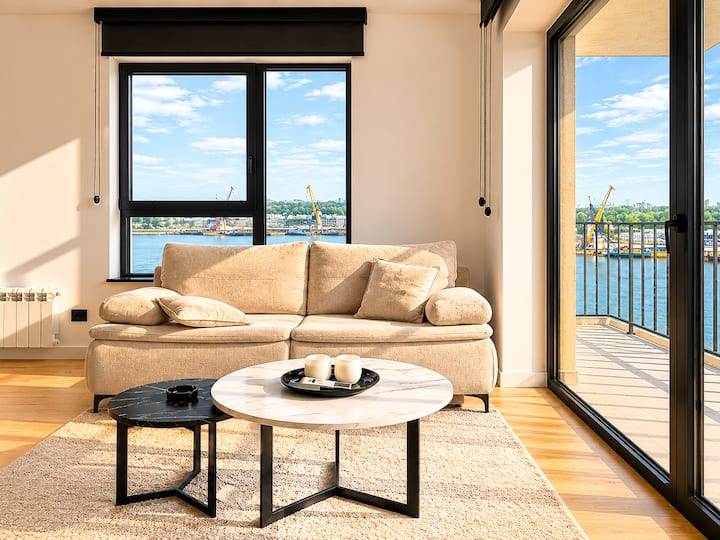 Executive Two Bedroom Apartment With River View - 貝爾格勒