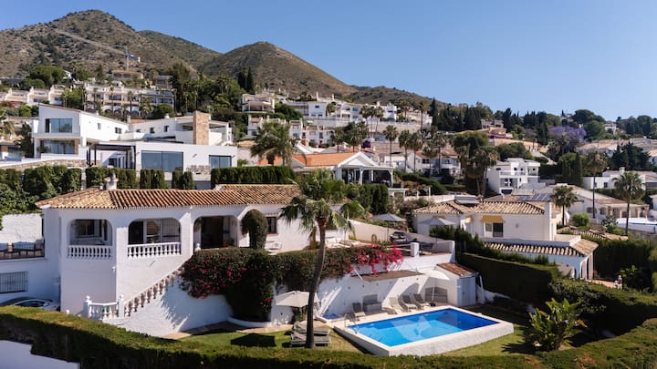 Villa Sabine - Spectacular Sea View Villa In Capel - Benalmádena