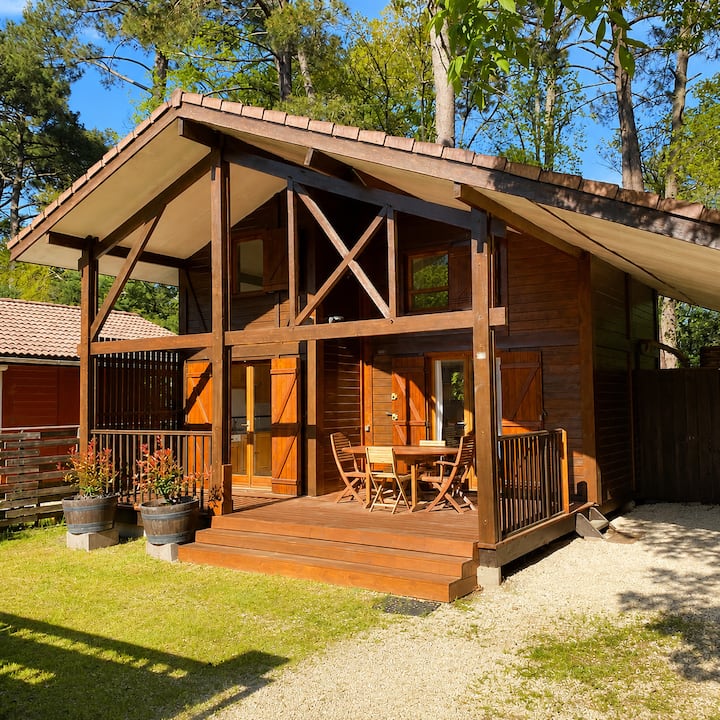 Chalet Familial Avec Internet - Village Khelus - Gujan-Mestras
