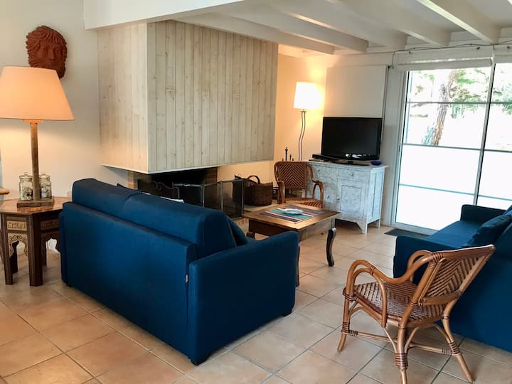 Maison Landaise Avec Piscine Au Cap Ferret - Cap Ferret