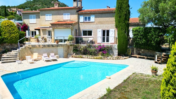 Villa Avec Piscine/jardin, Proche Plage - Palmazur - Théoule-sur-Mer