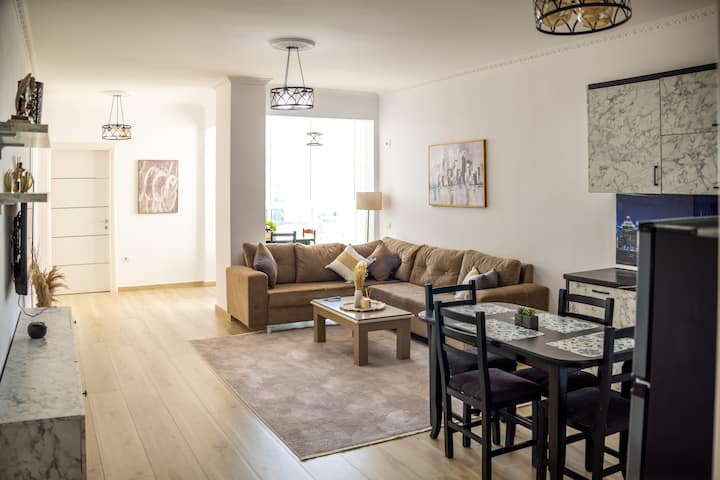 Cozy 2br Penthouse|seaview|50m From Beach|parking - Durrës