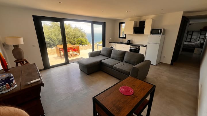 Logement Neuf Vue Mer Exceptionnelle Proche Bastia - Brando