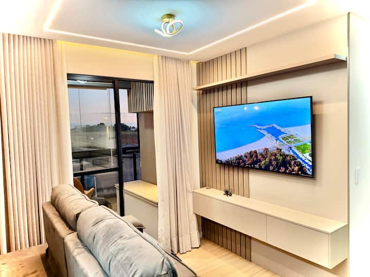 Apt Vista Luxo  Com 3 Vagas Churrasqueira - Ponta Grossa