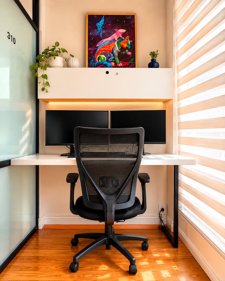 Workspace evidence from Private Sleep Pod | Roma Norte | Cowork & Rooftop
