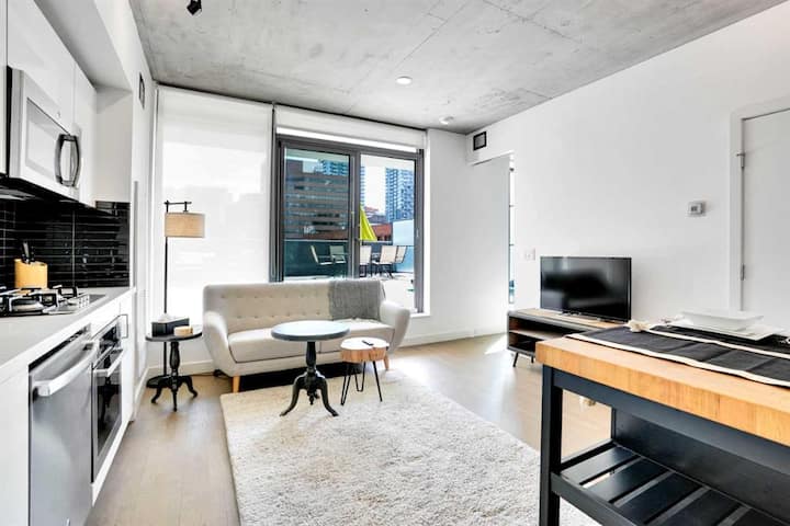 Down Town Private 650 Sf Rooftop Patio - 卡加利