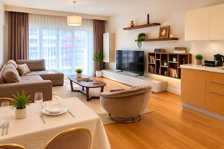 Yeni Dizayn | 2 Banyo | 2 Yatak Odası | Klimalı - Ankara Ili, Türkiye