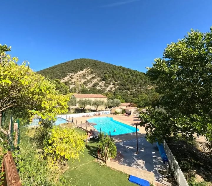 Zecamping 4* Mobil Home 29m² Piscine - Nyons