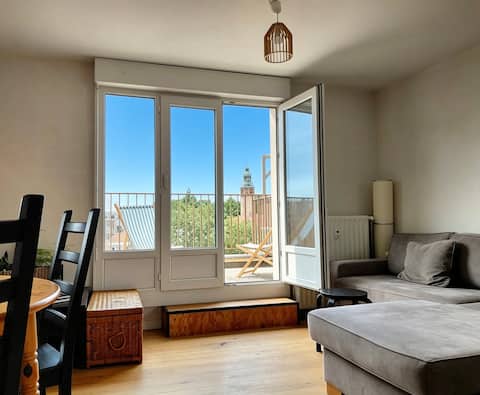 Annonce Airbnb populaire: Le Rooftop Strasbourg • terraces • elevator. à Strasbourg
