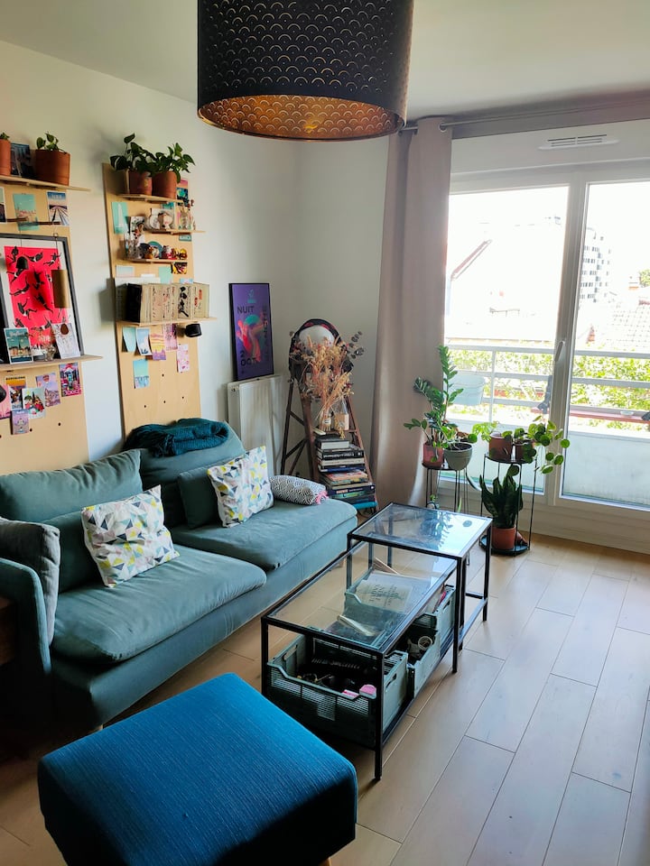 Appartement Cosy Proche Paris/zénith/la Vilette - Le Bourget