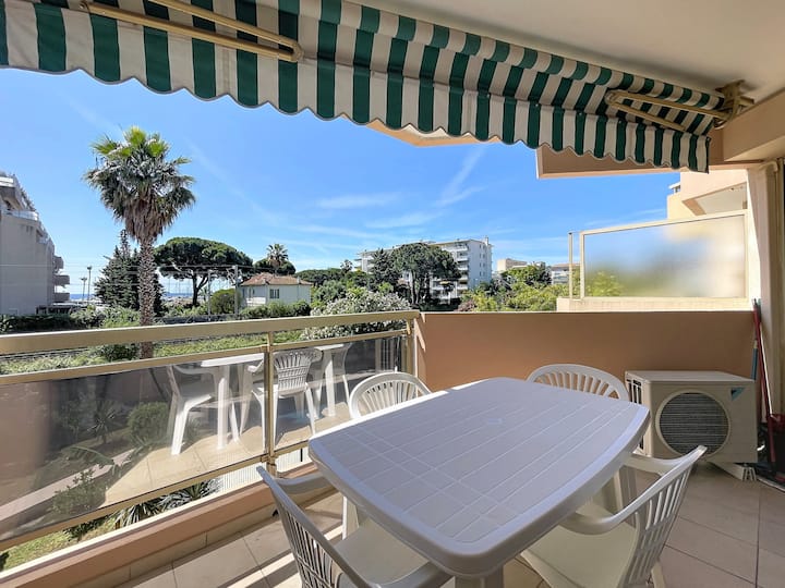 Sable D'or- 4 Couchages -1 Chambre-piscine-parking - Antibes