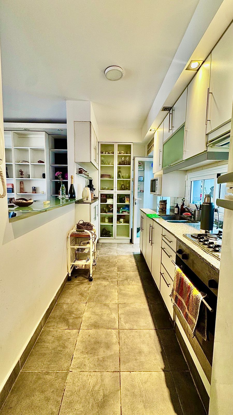 Loft com terraço e ar-condicionado