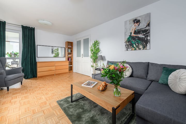 Lumina | 3-room Apart W/ Parking | Balcony - Warsaw