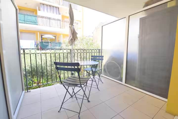 Charmant Studio Avec Belle Terrasse - 尼斯