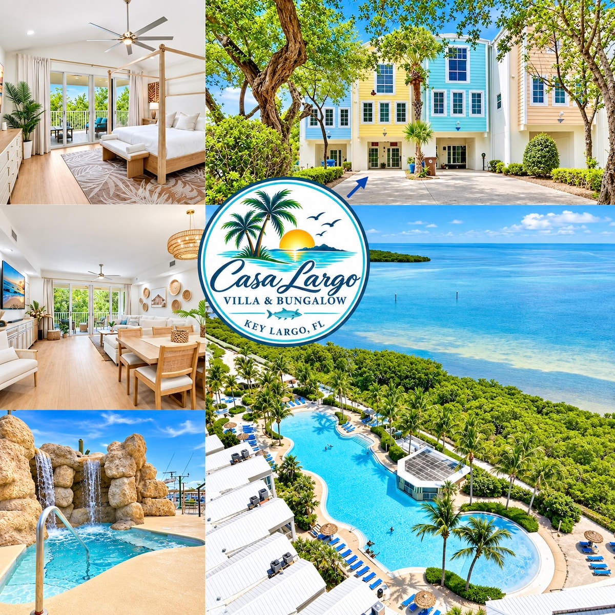 Casa Largo Villa & Bungalow Retreat - Houses for Rent in Key Largo ...