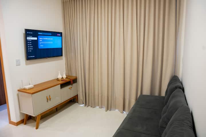 200m Da Praia | 2 Quartos C/vista | Piscina+sauna - Vila Velha