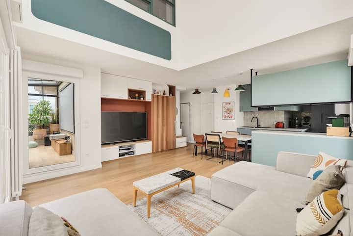 Duplex D’exception • Vue Tour Eiffel • Parking - Saint-Ouen