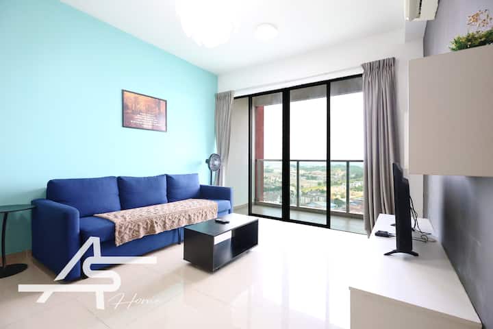 Amerin Mall Balakong 2-4pax 2bedroom Wi-fi Am21 - Cheras
