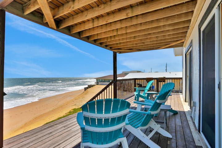 Oceanfront/home/balcony/wifi - Flagler Beach