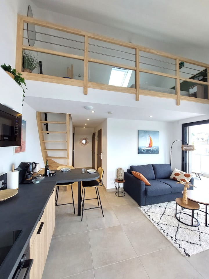 Duplex Neuf à Ploumanac'h à 150 Mètres De La Plage - Trégastel