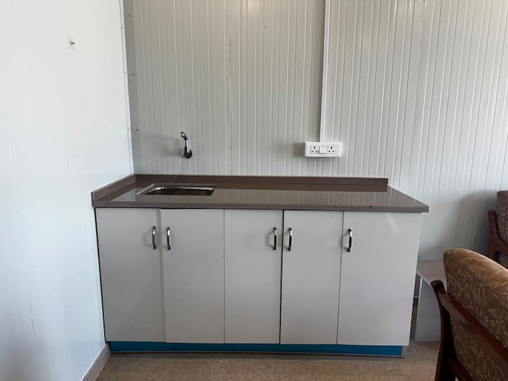 Mountain View Studio | Terrace | Workcation Ready - New Chandigarh