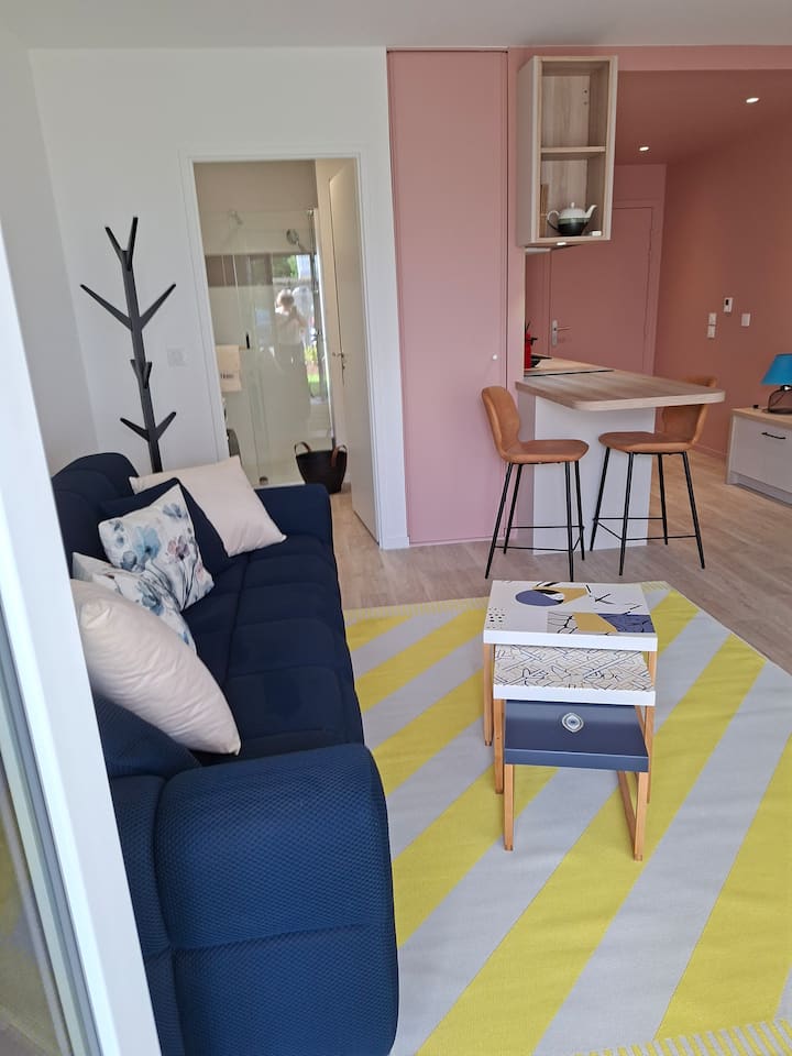 Studio Rez De Jardin Proche De St Goustan - Baden