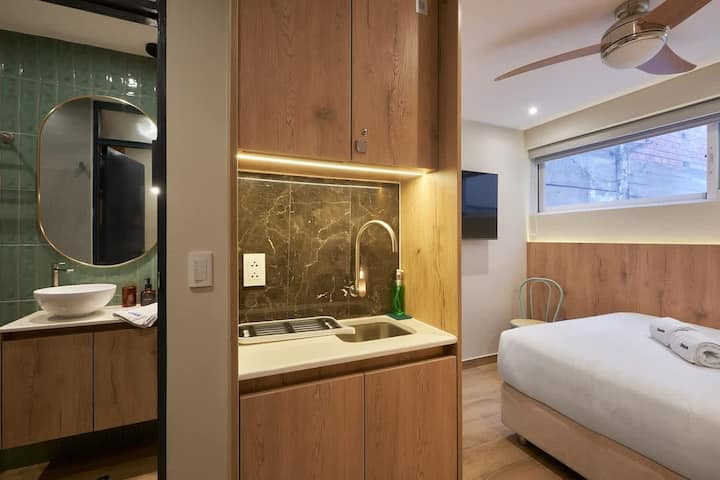 Geko | Smart Loft W/ Wifi In Central Miraflores - ペルー