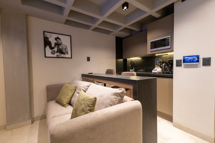 Bright 1br In Roma Norte | King Bed & A/c - México