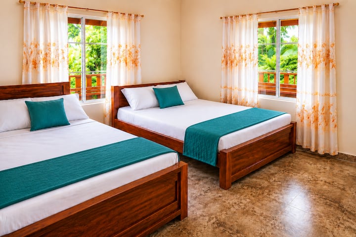 Cabaña Vip Con Balcón A 20 M De La Playa - Bahía Solano