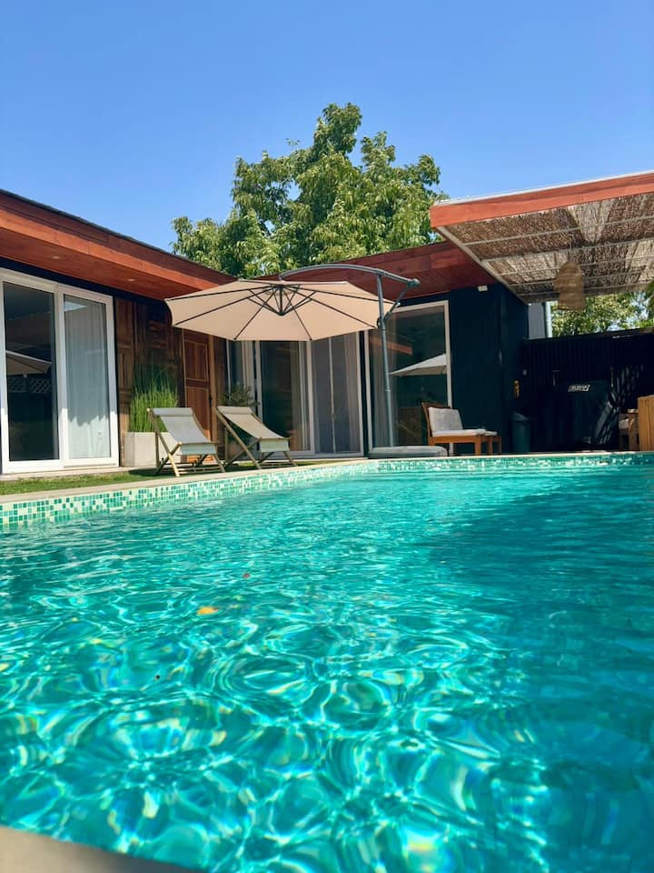 Casa Con Piscina Y Tinaja En Olmué - Olmué