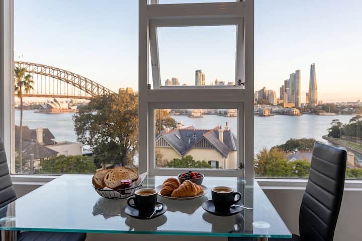 Sydney Opera House & Harbour Bridge Fabulous Views - North Sydney