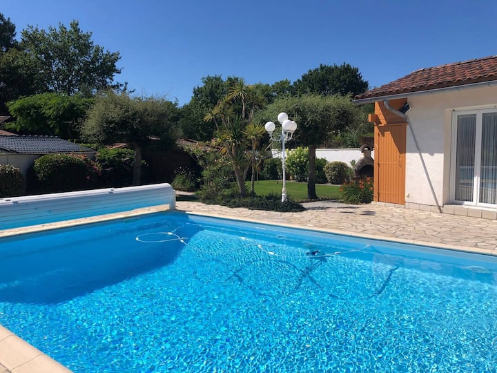 Maison Avec Piscine Privée - 8 Pers. - Moliets-et-Maa